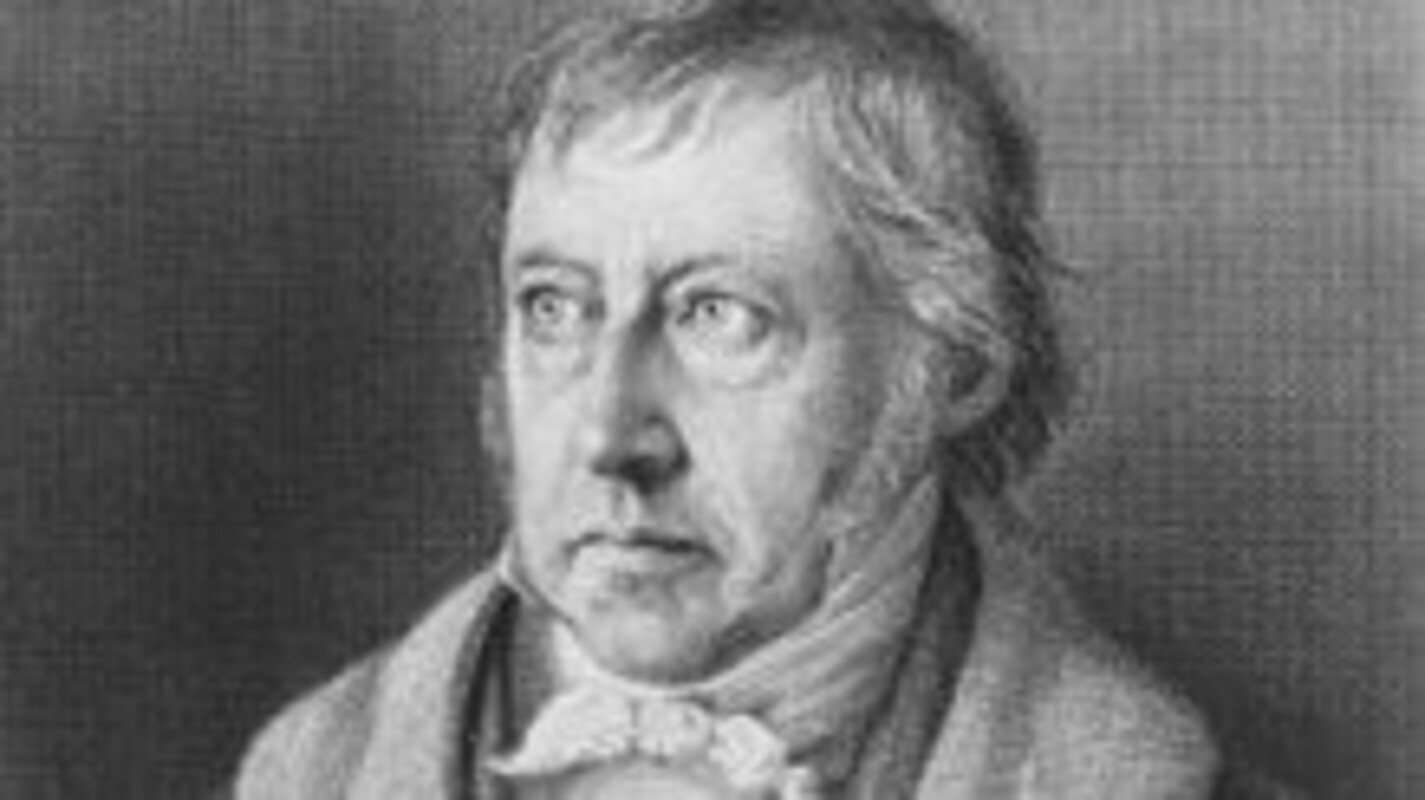 Philosoph Hegel
