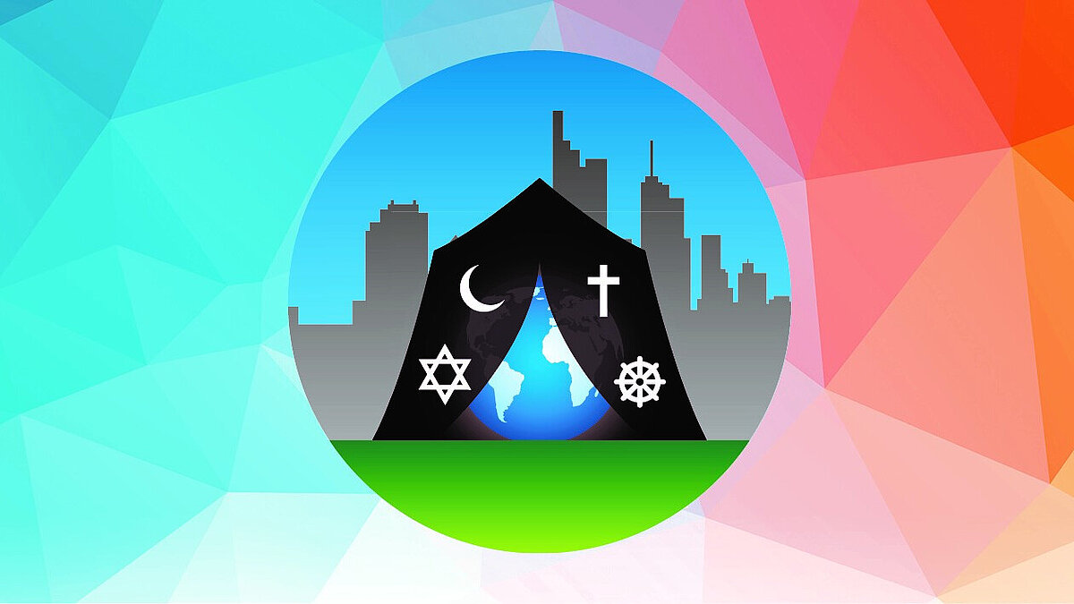 16. Juli, 14 bis 18.30 Uhr: Tag der Religionen im Dialogzelt