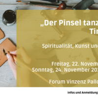 22. bis 24. November: Spiritualität, Kunst und Kalligraphie